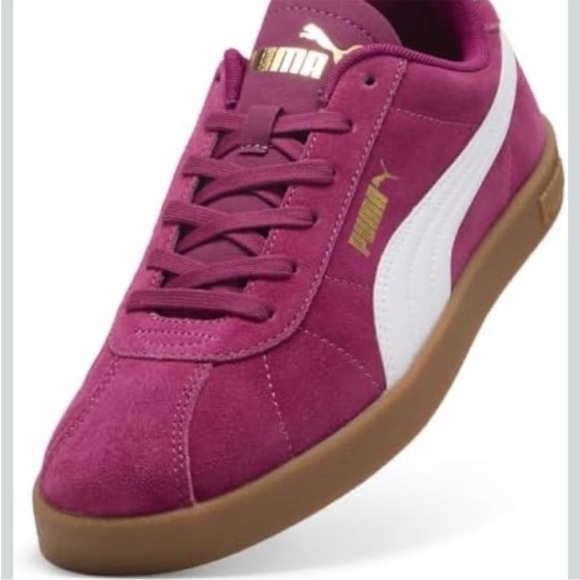 🆕- Puma Club II Suede Sneaker. Winter Berry. Size: 7.5. NWT - Picture 5 of 11